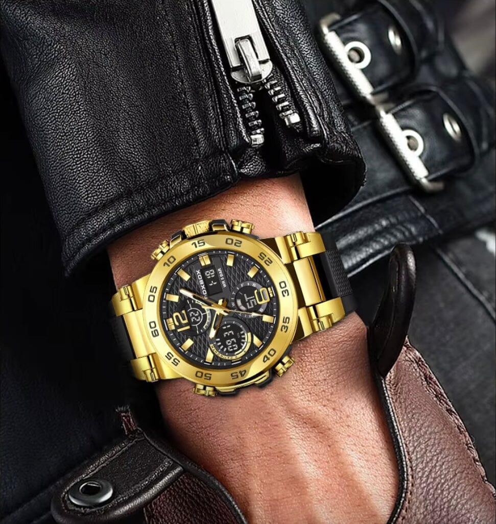Men's Elegant and Versatile Watch with Multiple Functions - Noctyron Men's Elegant and Versatile Watch with Multiple Functions - Noctyron