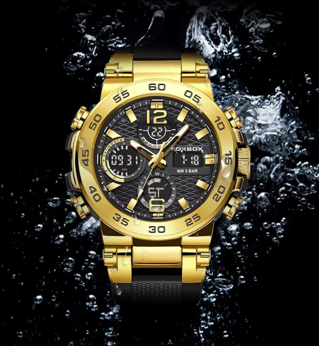 Men's Elegant and Versatile Watch with Multiple Functions - Noctyron Men's Elegant and Versatile Watch with Multiple Functions - Noctyron