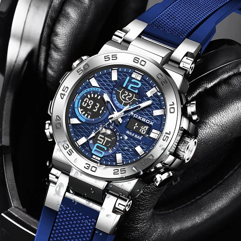Men's Elegant and Versatile Watch with Multiple Functions - Noctyron Men's Elegant and Versatile Watch with Multiple Functions - Noctyron