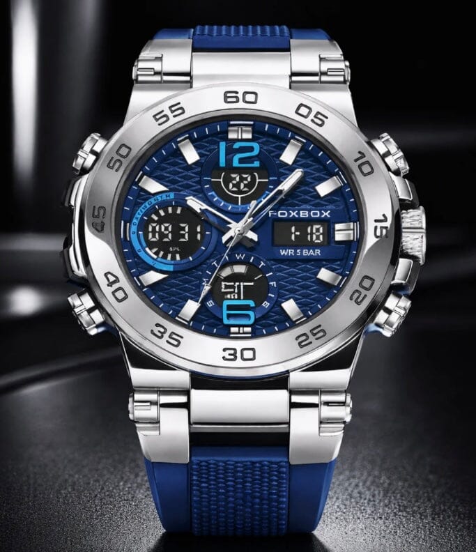 Men's Elegant and Versatile Watch with Multiple Functions - Noctyron Men's Elegant and Versatile Watch with Multiple Functions - Noctyron