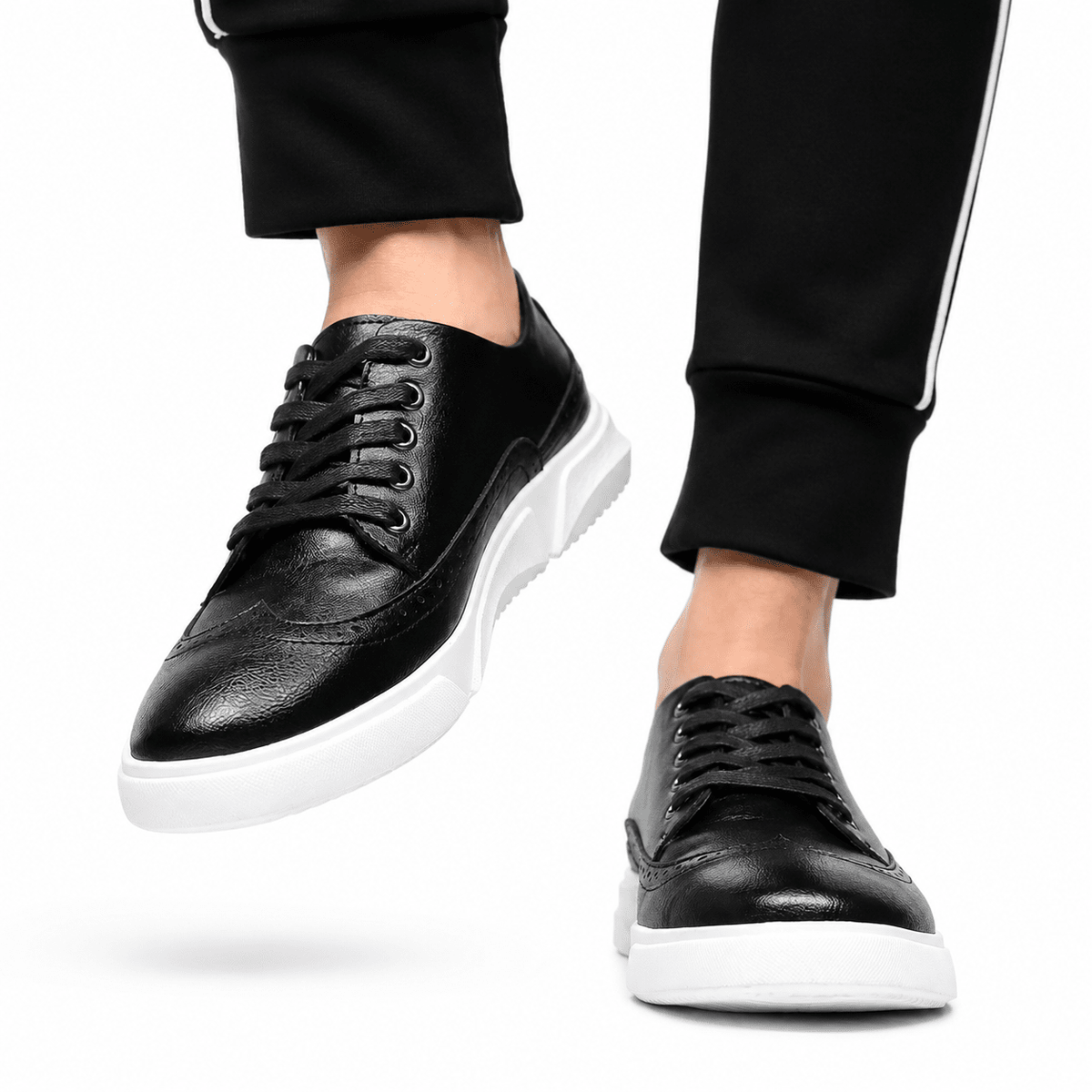 Men’s Leather Casual & Versatile Sneakers – Lampart Men’s Leather Casual & Versatile Sneakers – Lampart