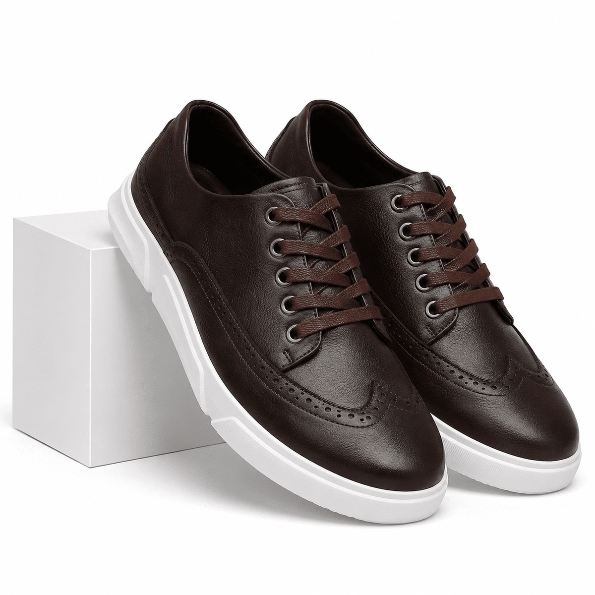 Men’s Leather Casual & Versatile Sneakers – Lampart Men’s Leather Casual & Versatile Sneakers – Lampart US 7 / UK-AU 6 / EU 39