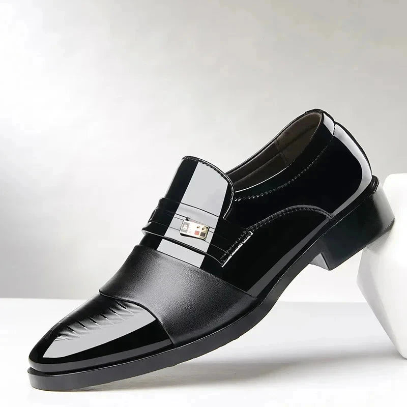Men's Leather Dress Loafers – Valenzo Men's Leather Dress Loafers – Valenzo