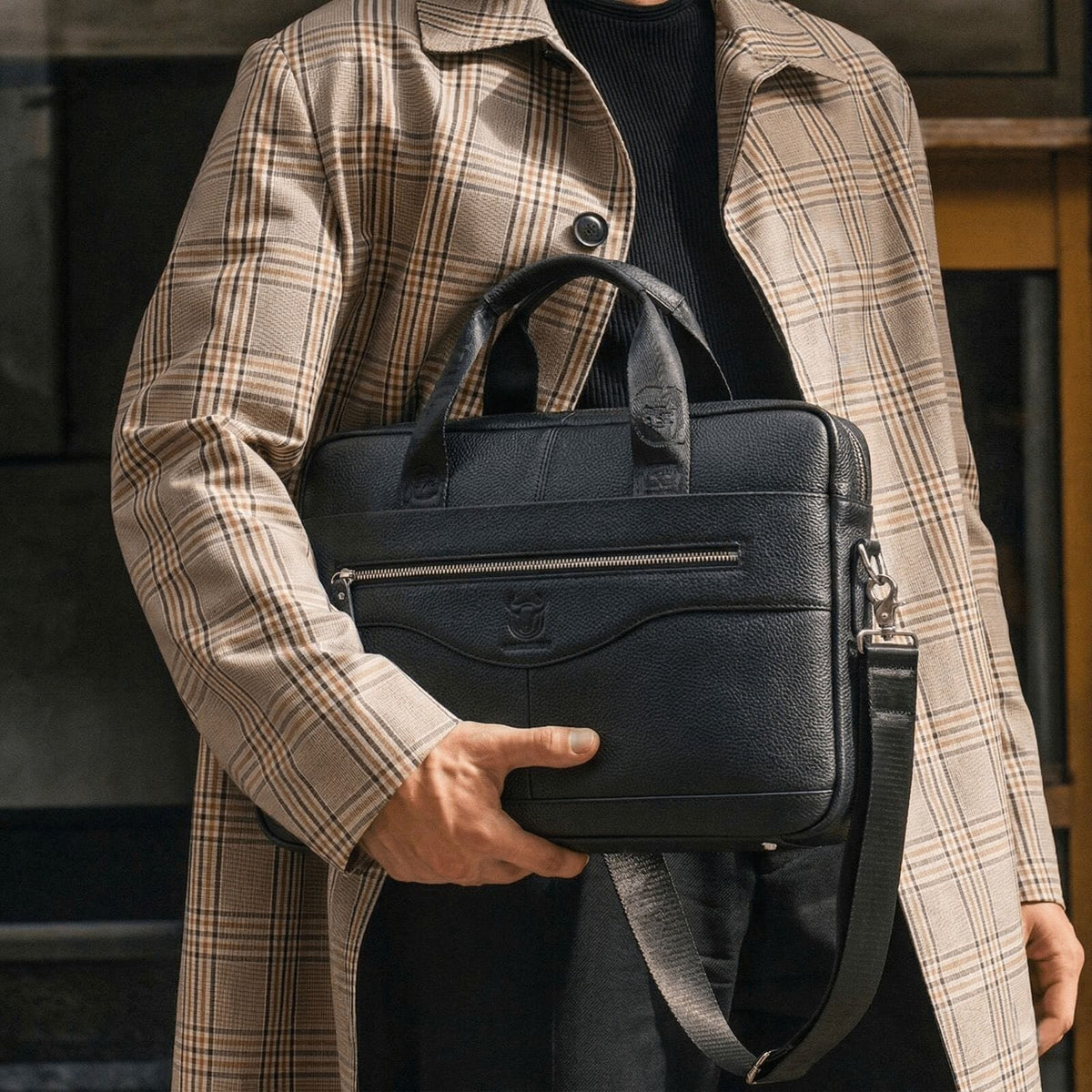 Men’s Leather Executive Bag – Hadrian Men’s Leather Executive Bag – Hadrian