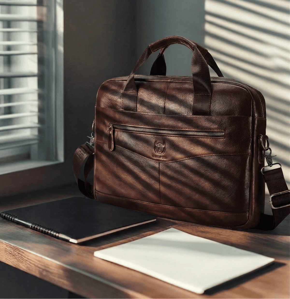 Men’s Leather Executive Bag – Hadrian Men’s Leather Executive Bag – Hadrian