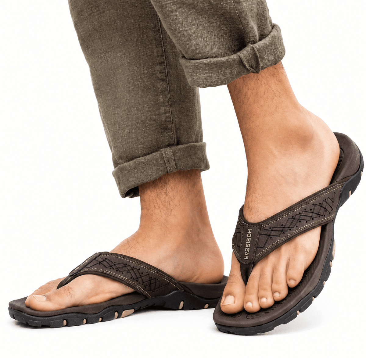 Men’s Leather Flip-Flops – Versatile, Comfortable & Breathable | Zethor Coast Men’s Leather Flip-Flops – Versatile, Comfortable & Breathable | Zethor Coast