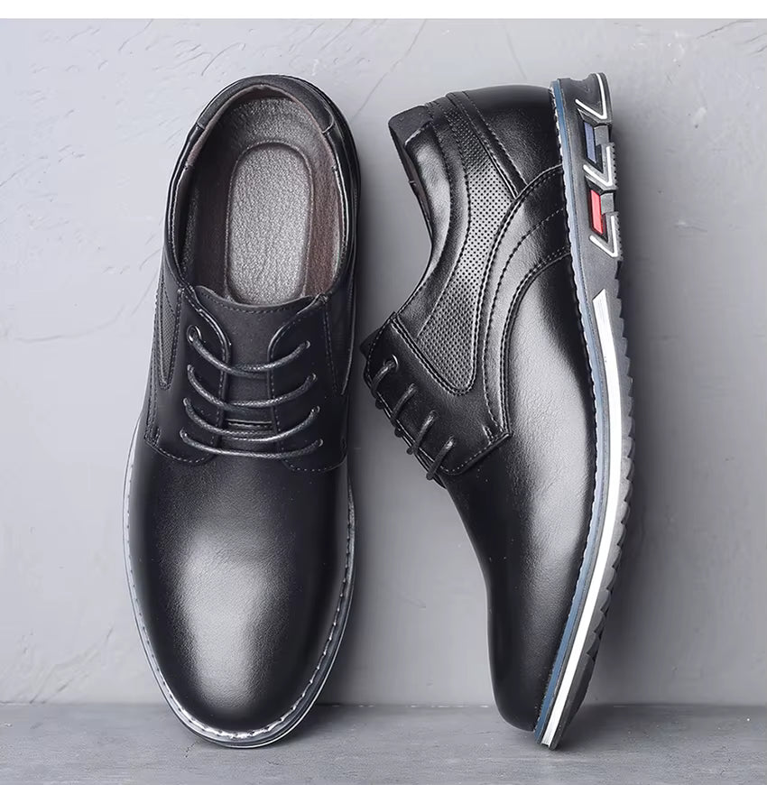 Men’s Leather Oxford Dress Shoes - Wynthor Men’s Leather Oxford Dress Shoes - Wynthor