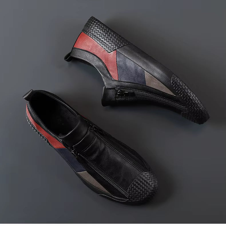 Men's Leather Sneakers, Breathable and Elegant - Prescott Men's Leather Sneakers, Breathable and Elegant - Prescott