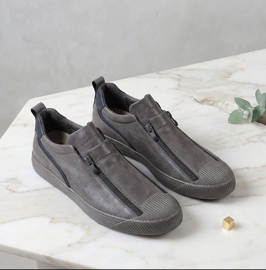 Men's Leather Sneakers with Modern and Versatile Design - Cormanio Men's Leather Sneakers with Modern and Versatile Design - Cormanio Mavietto
