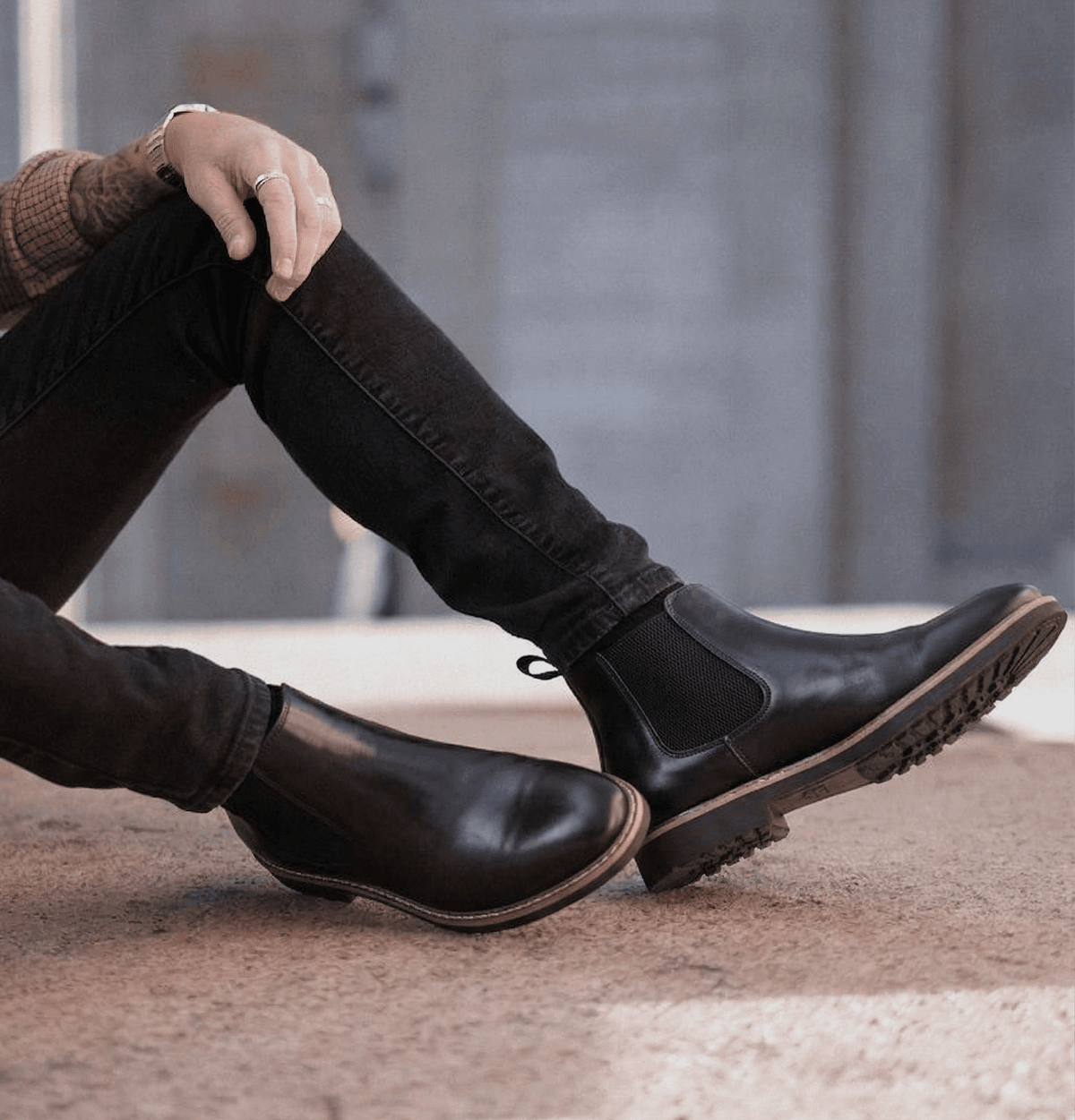 Men’s Mid-Height Leather Boots – Oakstone Men’s Mid-Height Leather Boots – Oakstone