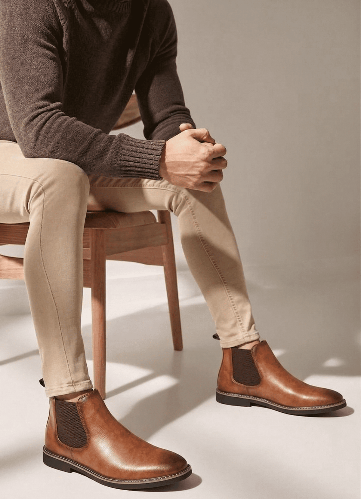Men’s Mid-Height Leather Boots – Oakstone Men’s Mid-Height Leather Boots – Oakstone