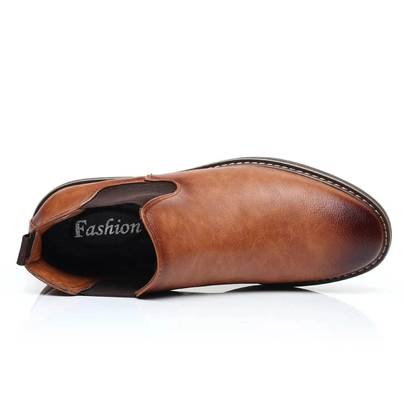 Men’s Mid-Height Leather Boots – Oakstone Men’s Mid-Height Leather Boots – Oakstone