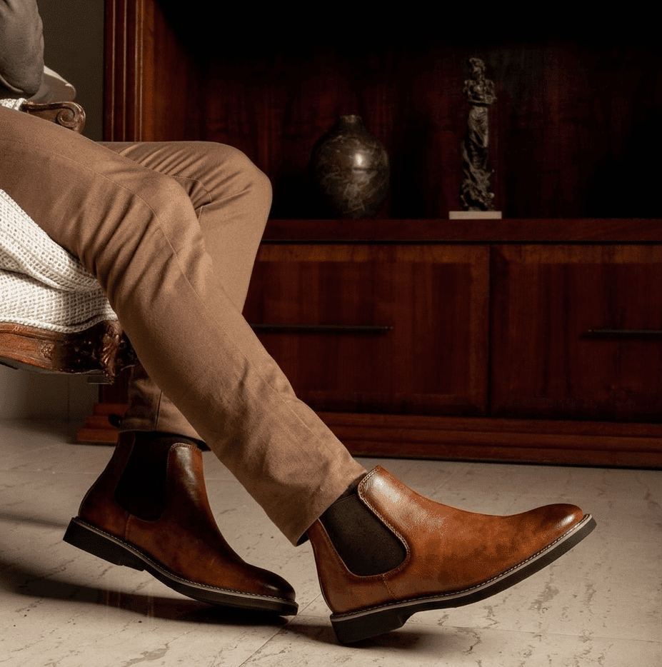 Men’s Mid-Height Leather Boots – Oakstone Men’s Mid-Height Leather Boots – Oakstone