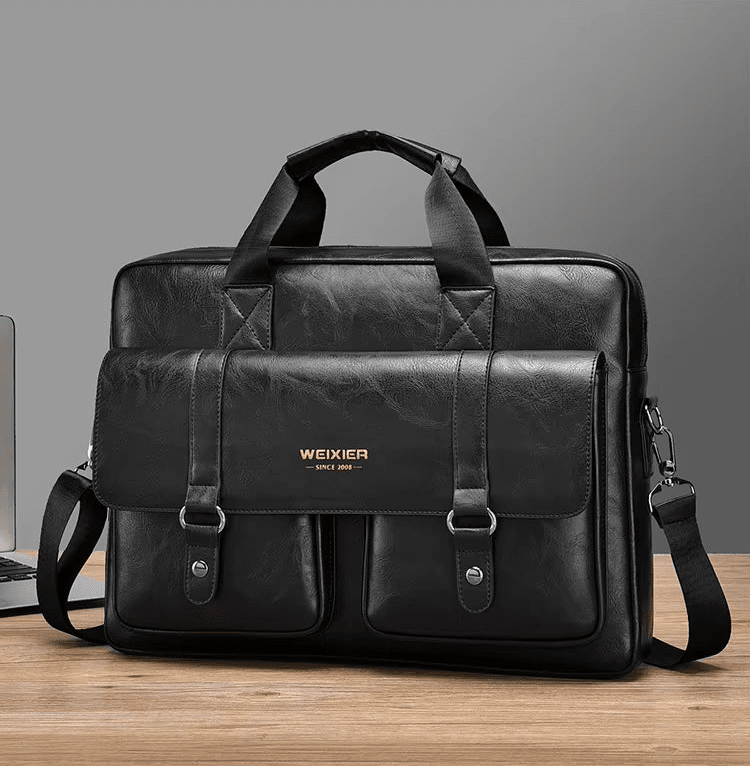 Men's Professional Leather Briefcase Laptop Bag - Raffaelo Men's Professional Leather Briefcase Laptop Bag - Raffaelo