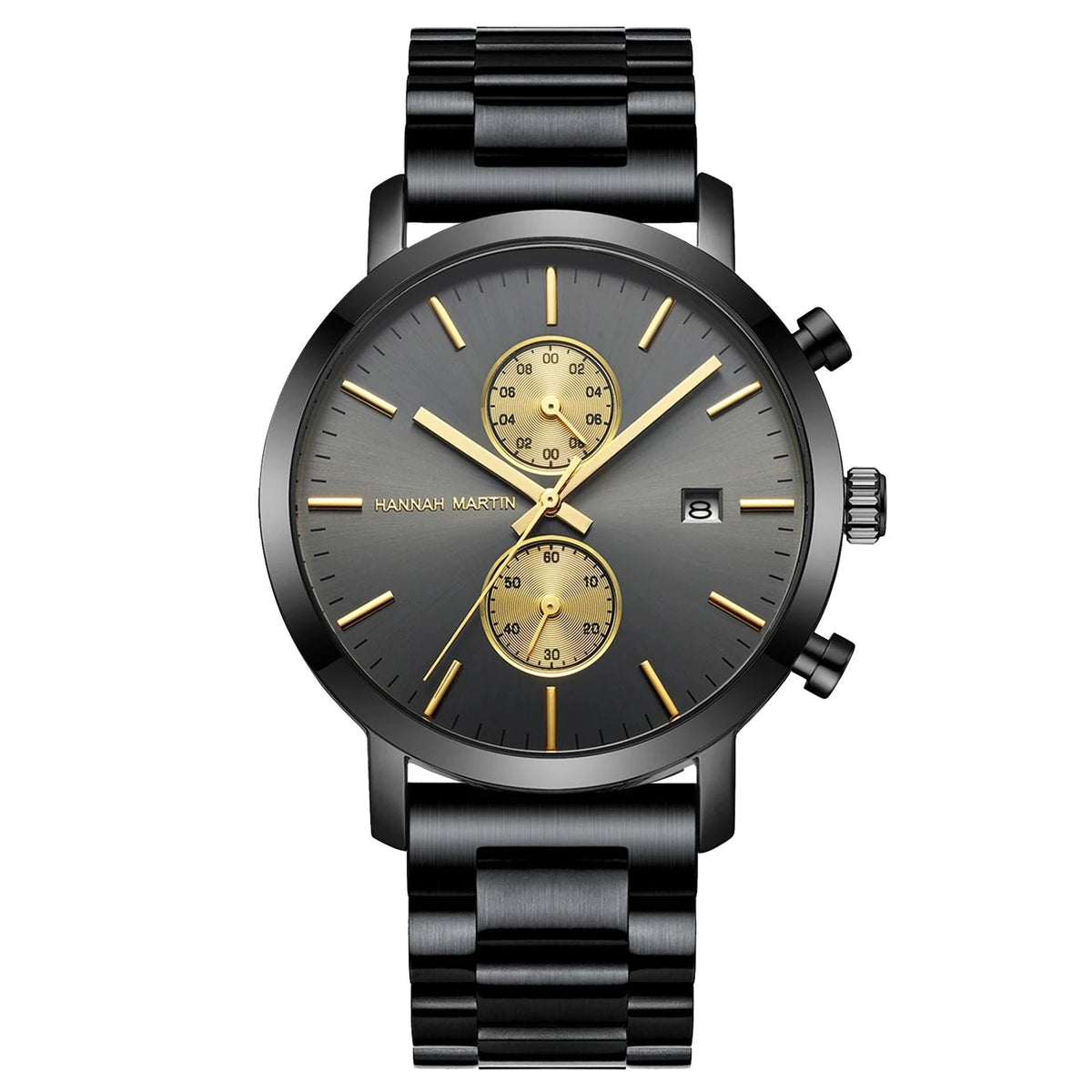 Men’s Versatile and Multifunctional Executive Watch – Monterius Men’s Versatile and Multifunctional Executive Watch – Monterius Black Gold
