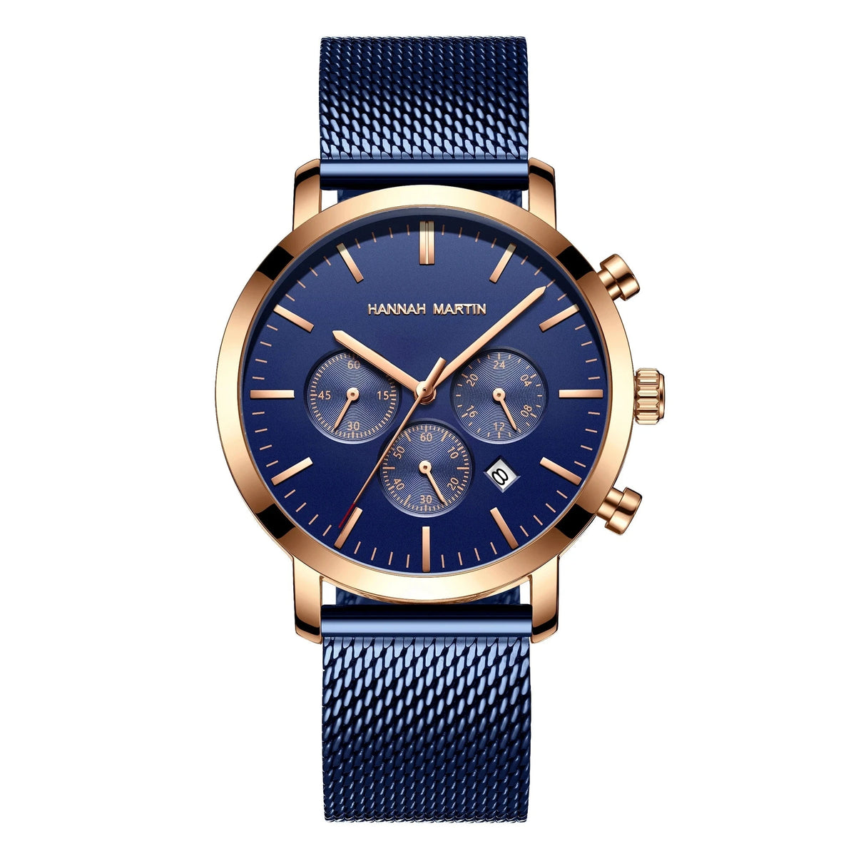 Men’s Versatile and Multifunctional Executive Watch – Monterius Men’s Versatile and Multifunctional Executive Watch – Monterius Blue Elegance