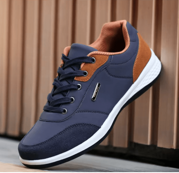 Men’s Waterproof Leather Sneakers – Vastilen Men’s Waterproof Leather Sneakers – Vastilen