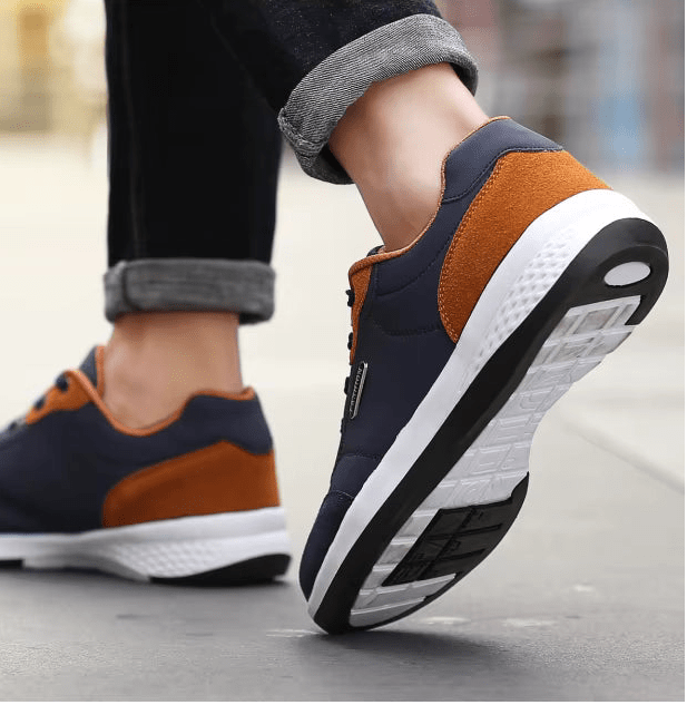 Men’s Waterproof Leather Sneakers – Vastilen Men’s Waterproof Leather Sneakers – Vastilen