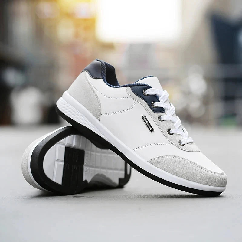 Men’s Waterproof Leather Sneakers – Vastilen Men’s Waterproof Leather Sneakers – Vastilen