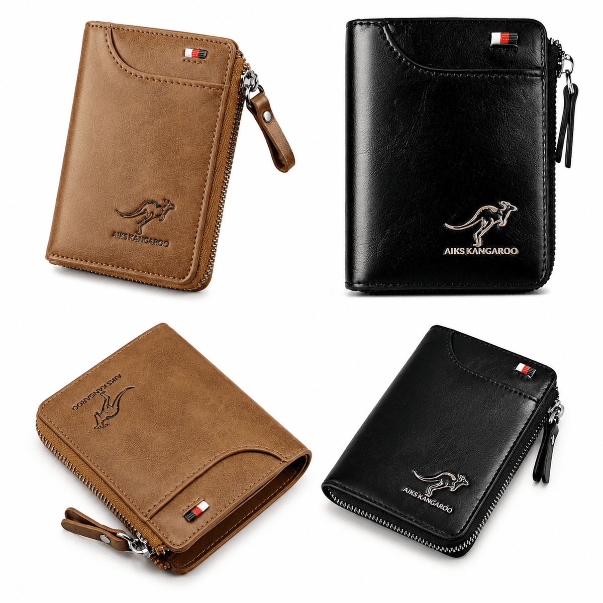 NobleGuard RFID Zip Wallet NobleGuard RFID Zip Wallet 1 Khaki 1 Black