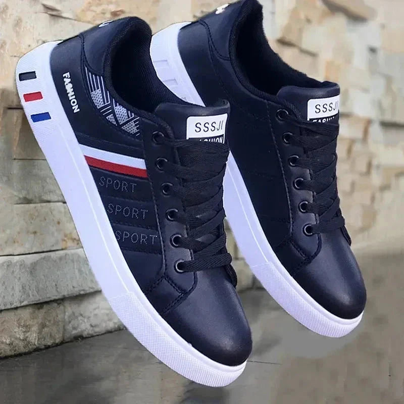 Non-Slip Casual Men's Sneakers - NoirPulse Non-Slip Casual Men's Sneakers - NoirPulse
