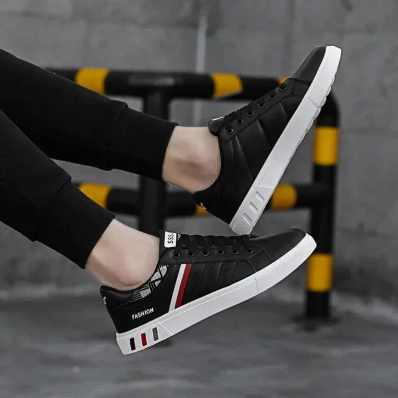 Non-Slip Casual Men's Sneakers - NoirPulse Non-Slip Casual Men's Sneakers - NoirPulse