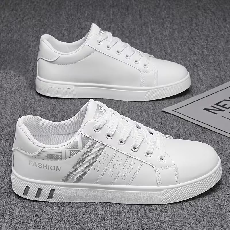 Non-Slip Casual Men's Sneakers - NoirPulse Non-Slip Casual Men's Sneakers - NoirPulse Off White