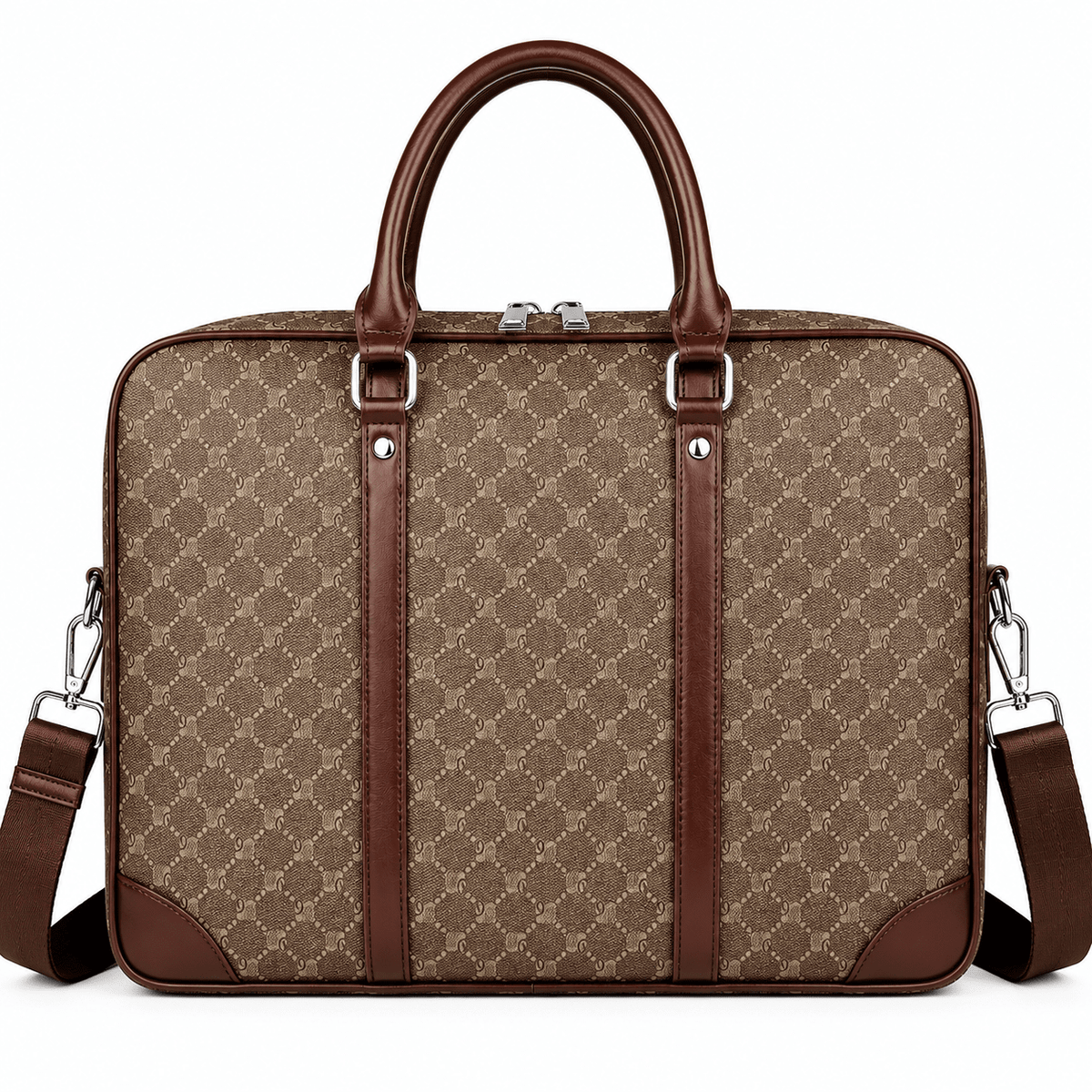 Premium Leather Executive Briefcase | Luxurious, Elegant & Sophisticated Design — ANTHONNIE Premium Leather Executive Briefcase | Luxurious, Elegant & Sophisticated Design — ANTHONNIE Brown Elegance