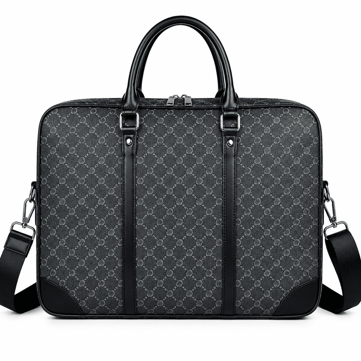 Premium Leather Executive Briefcase | Luxurious, Elegant & Sophisticated Design — ANTHONNIE Premium Leather Executive Briefcase | Luxurious, Elegant & Sophisticated Design — ANTHONNIE Black Elegance