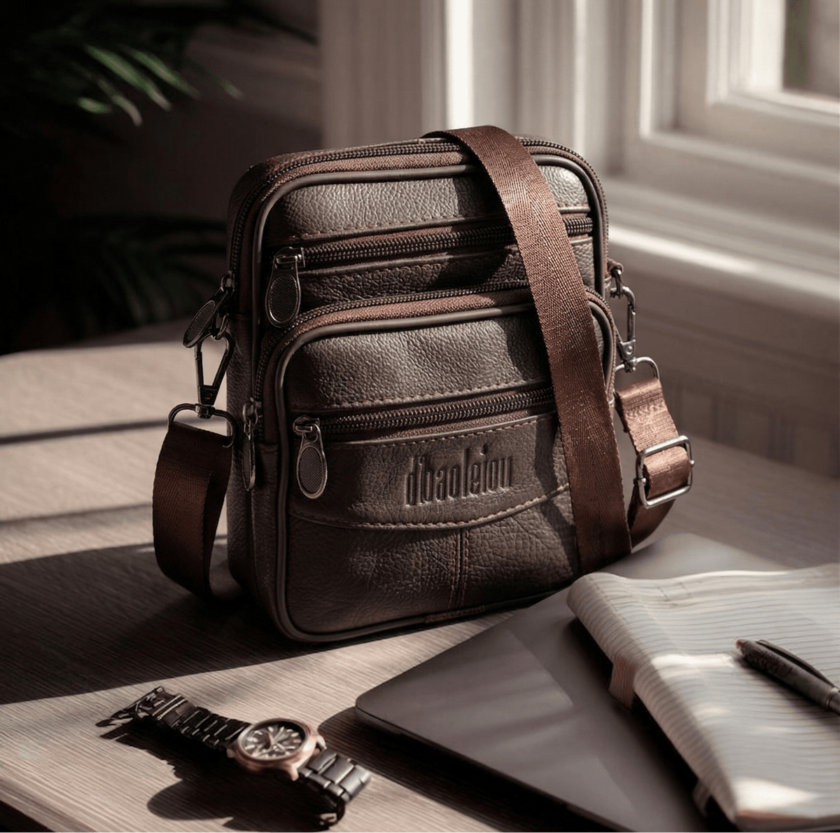 Spacious, Elegant & Multi-Compartment Executive Leather Bag – Berline Léon Spacious, Elegant & Multi-Compartment Executive Leather Bag – Berline Léon