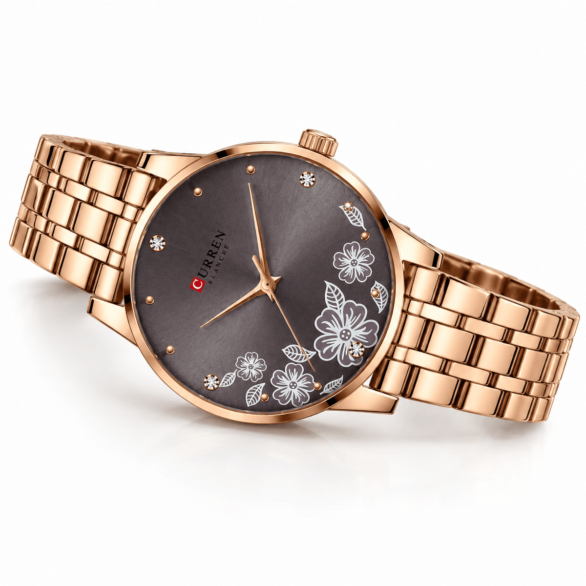 Ultra-Thin Women's Watch with Romantic Design & Stainless Steel Strap - Magie Chérie Ultra-Thin Women's Watch with Romantic Design & Stainless Steel Strap - Magie Chérie