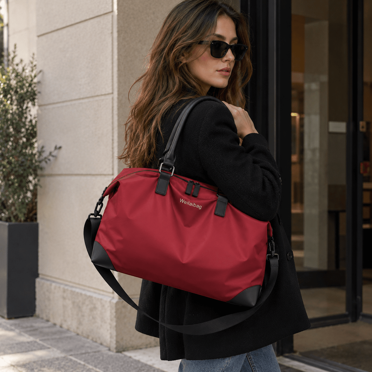 Unisex Leather Tote Bag with Spacious Interior and Elegant Design | MONTREL Multifunctional Unisex Leather Tote Bag with Spacious Interior and Elegant Design | MONTREL