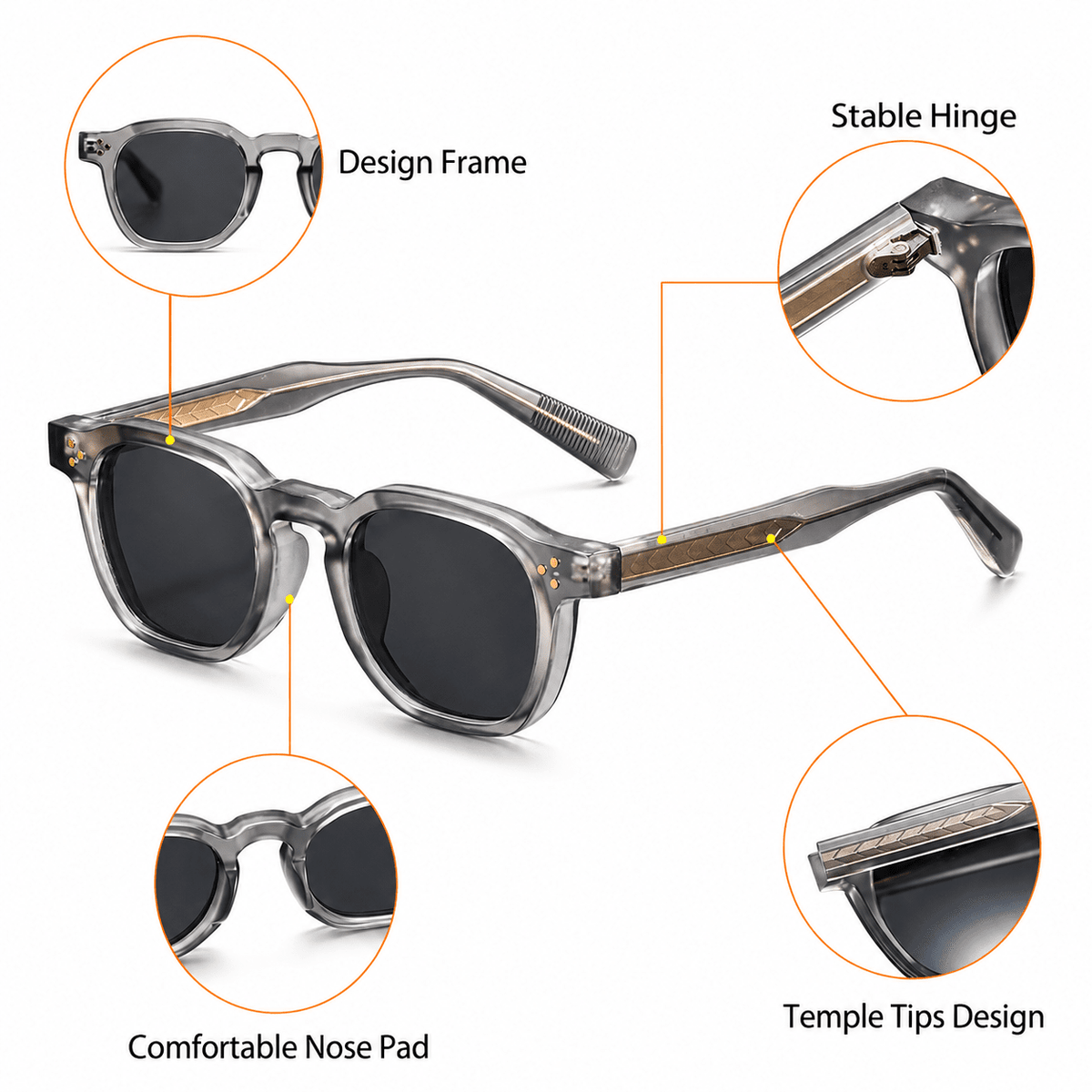 Unisex, Versatile & Elegant Sunglasses with UV400 Protection – ASTRALIS Unisex, Versatile & Elegant Sunglasses with UV400 Protection – ASTRALIS
