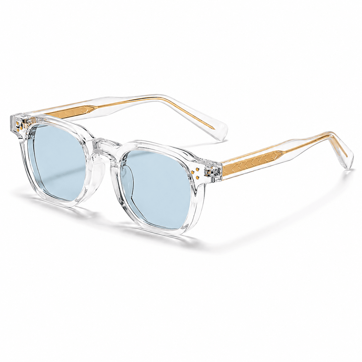 Unisex, Versatile & Elegant Sunglasses with UV400 Protection – ASTRALIS Unisex, Versatile & Elegant Sunglasses with UV400 Protection – ASTRALIS White Blue Classic