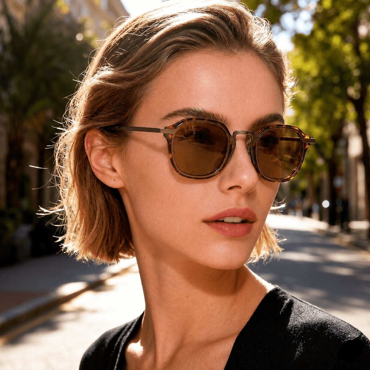 Unisex Vintage-Style Sunglasses with UV400 Protection – MONOLITH Unisex Vintage-Style Sunglasses with UV400 Protection – MONOLITH
