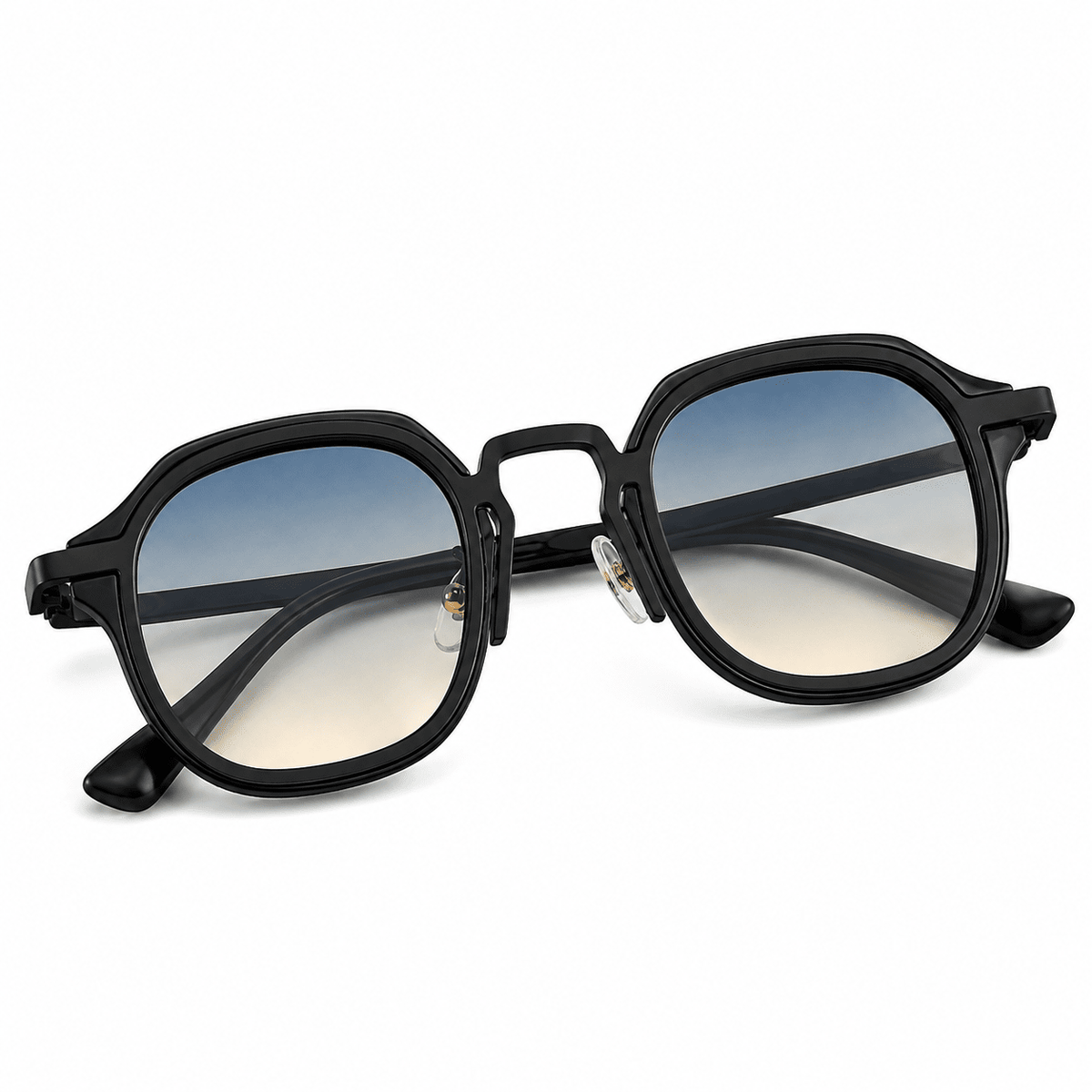 Unisex Vintage-Style Sunglasses with UV400 Protection – MONOLITH Unisex Vintage-Style Sunglasses with UV400 Protection – MONOLITH Black Life