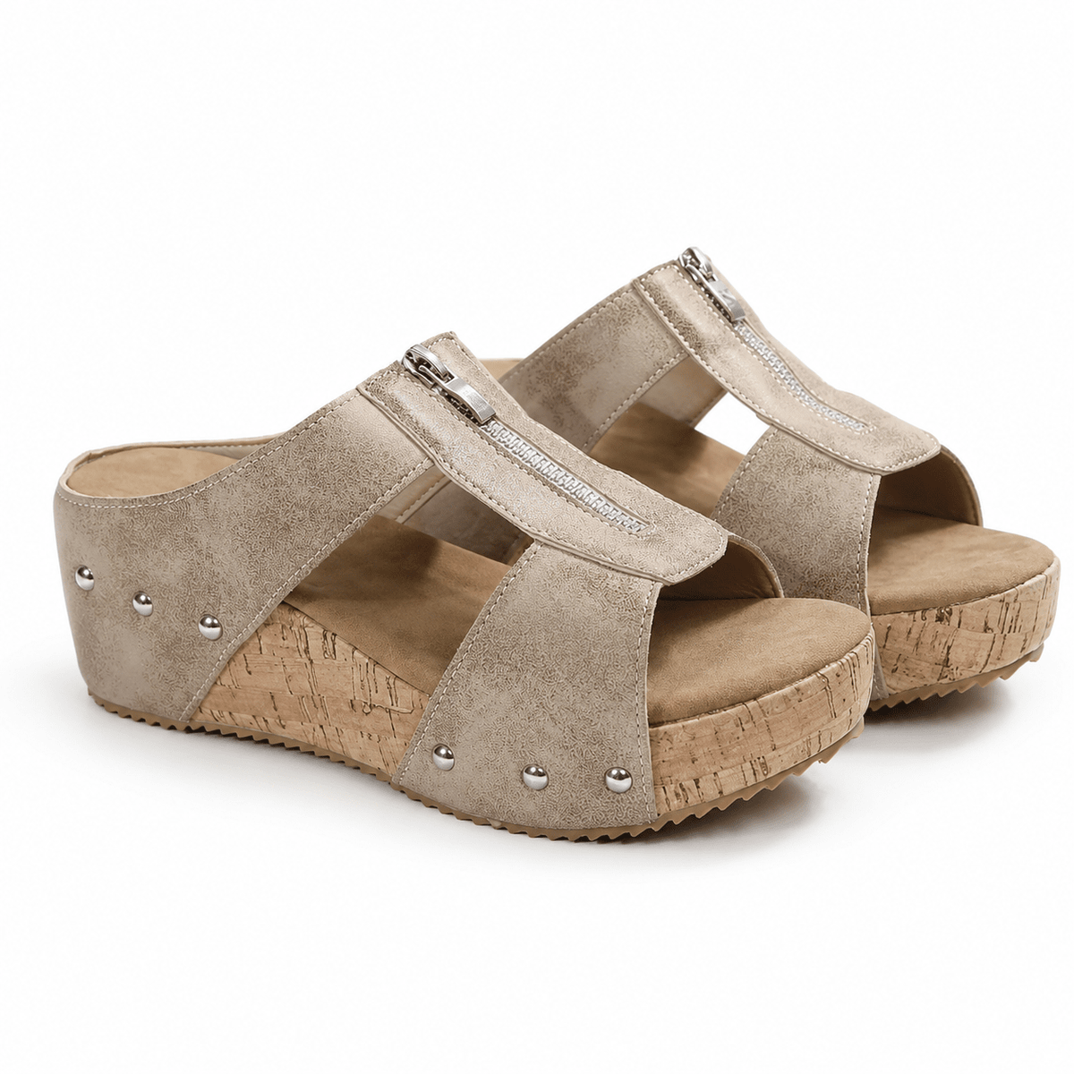 Versatile and Comfortable Women's Leather Platform Sandals – Zerina Versatile and Comfortable Women's Leather Platform Sandals – Zerina