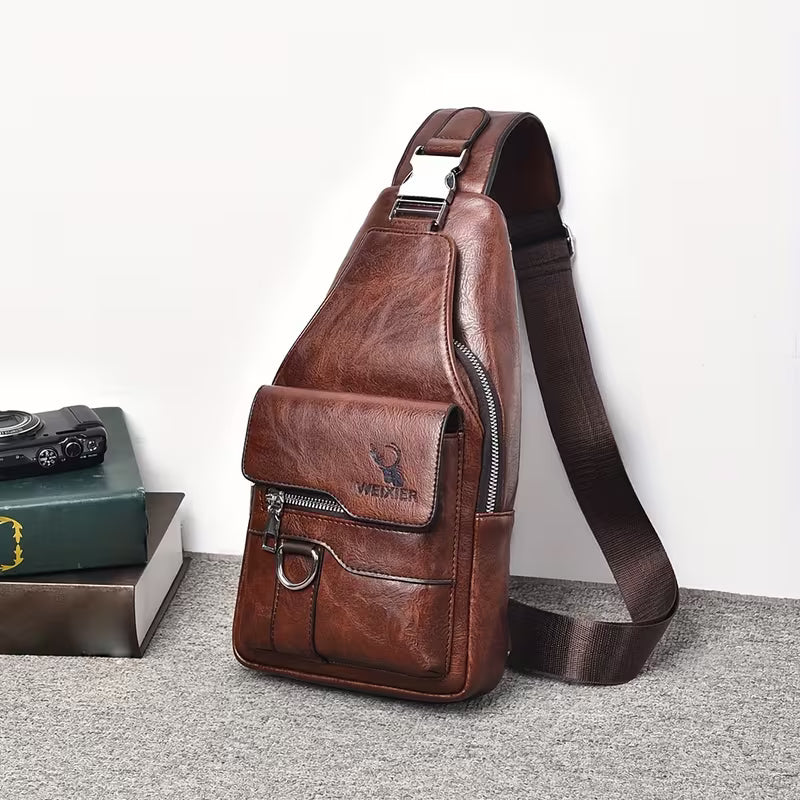 Versatile Multifunction Leather Bag - Valiant Versatile Multifunction Leather Bag - Valiant