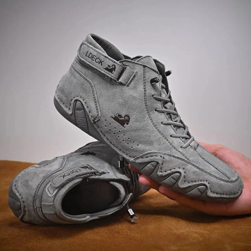 Waterproof Men's Mid-Top Casual Boots - Everett Flex Waterproof Men's Mid-Top Casual Boots - Everett Flex