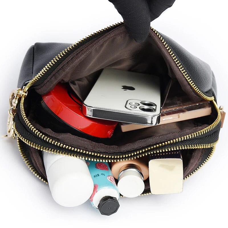 Women's Elegant Crossbody Bag - Premium Leather Shoulder Purse Women's Elegant Crossbody Bag - Premium Leather Shoulder Purse