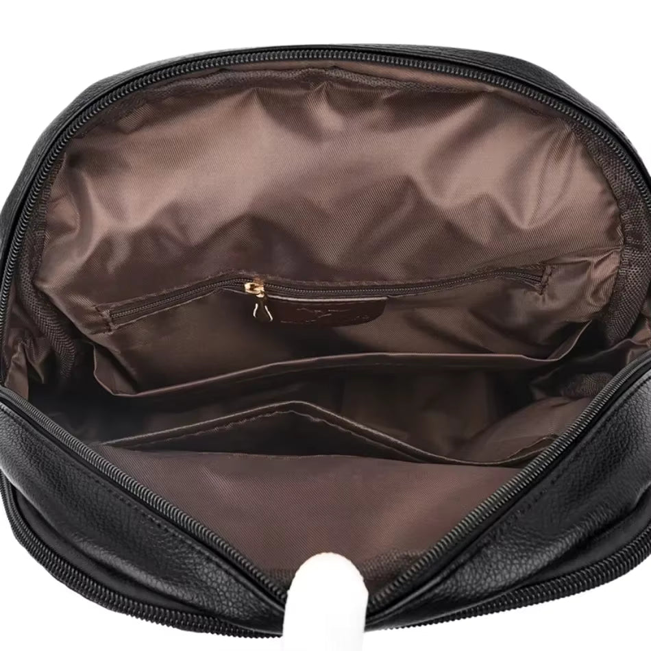 Women's Large Capacity Leather Bag – Delphine | Elegant, Spacious & Versatile Women's Large Capacity Leather Bag – Delphine | Elegant, Spacious & Versatile