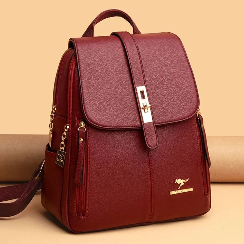 Women's Large Capacity Leather Bag – Delphine | Elegant, Spacious & Versatile Women's Large Capacity Leather Bag – Delphine | Elegant, Spacious & Versatile