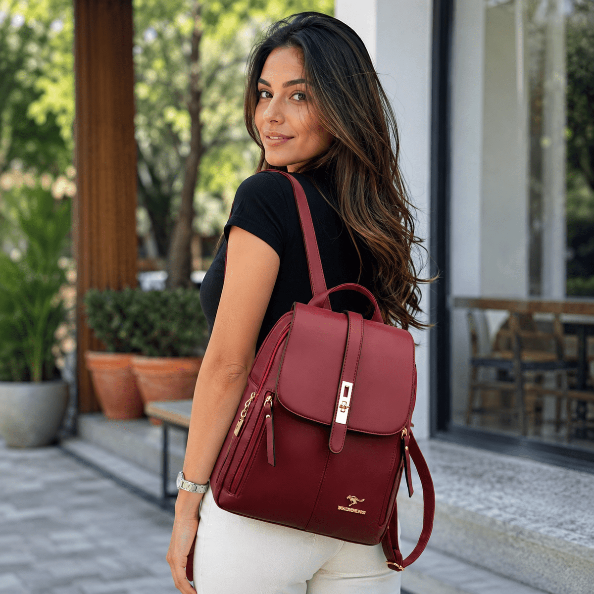 Women's Large Capacity Leather Bag – Delphine | Elegant, Spacious & Versatile Women's Large Capacity Leather Bag – Delphine | Elegant, Spacious & Versatile