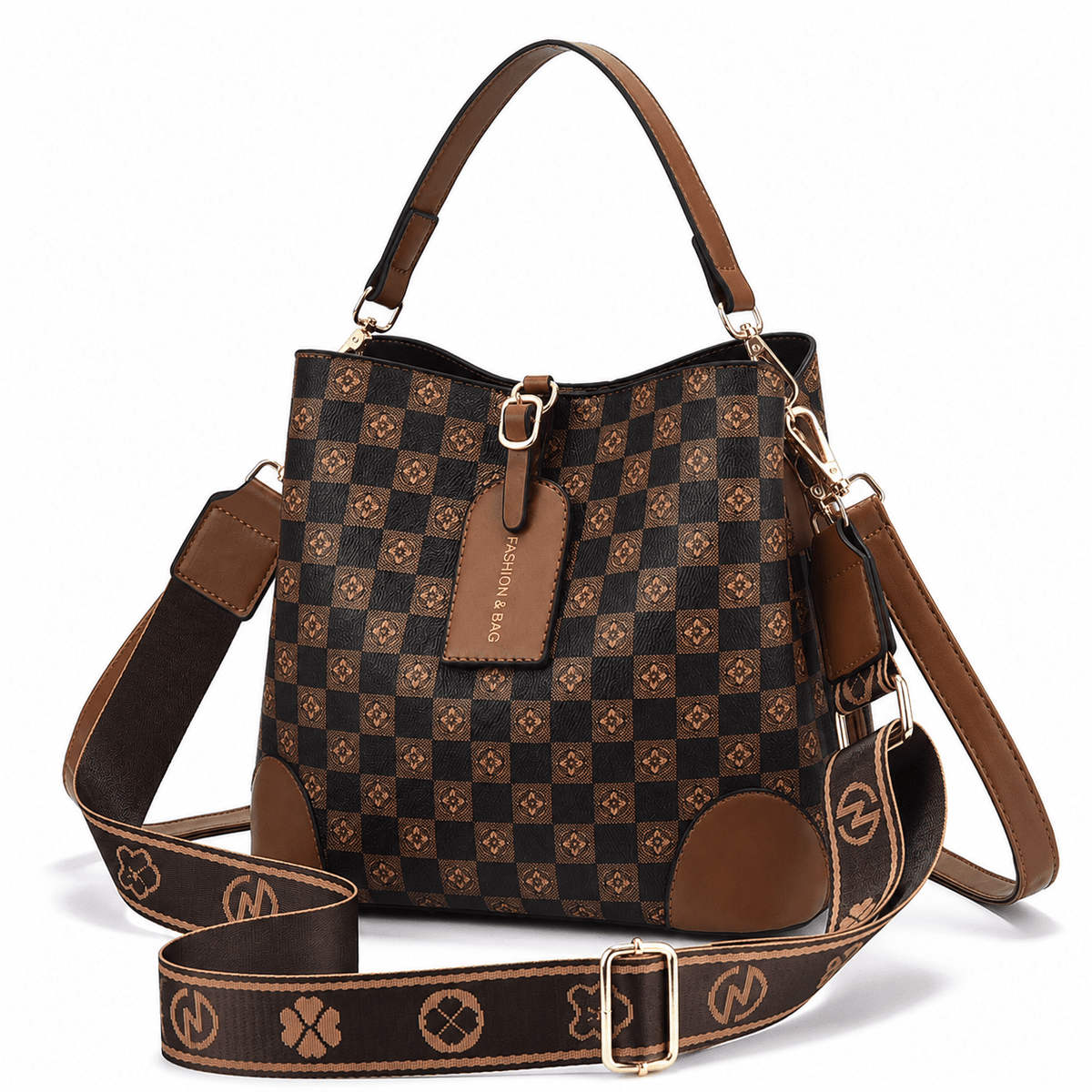Women's Leather Handbag, Versatile and Elegant Design — Clarisse Women's Leather Handbag, Versatile and Elegant Design — Clarisse Coffee
