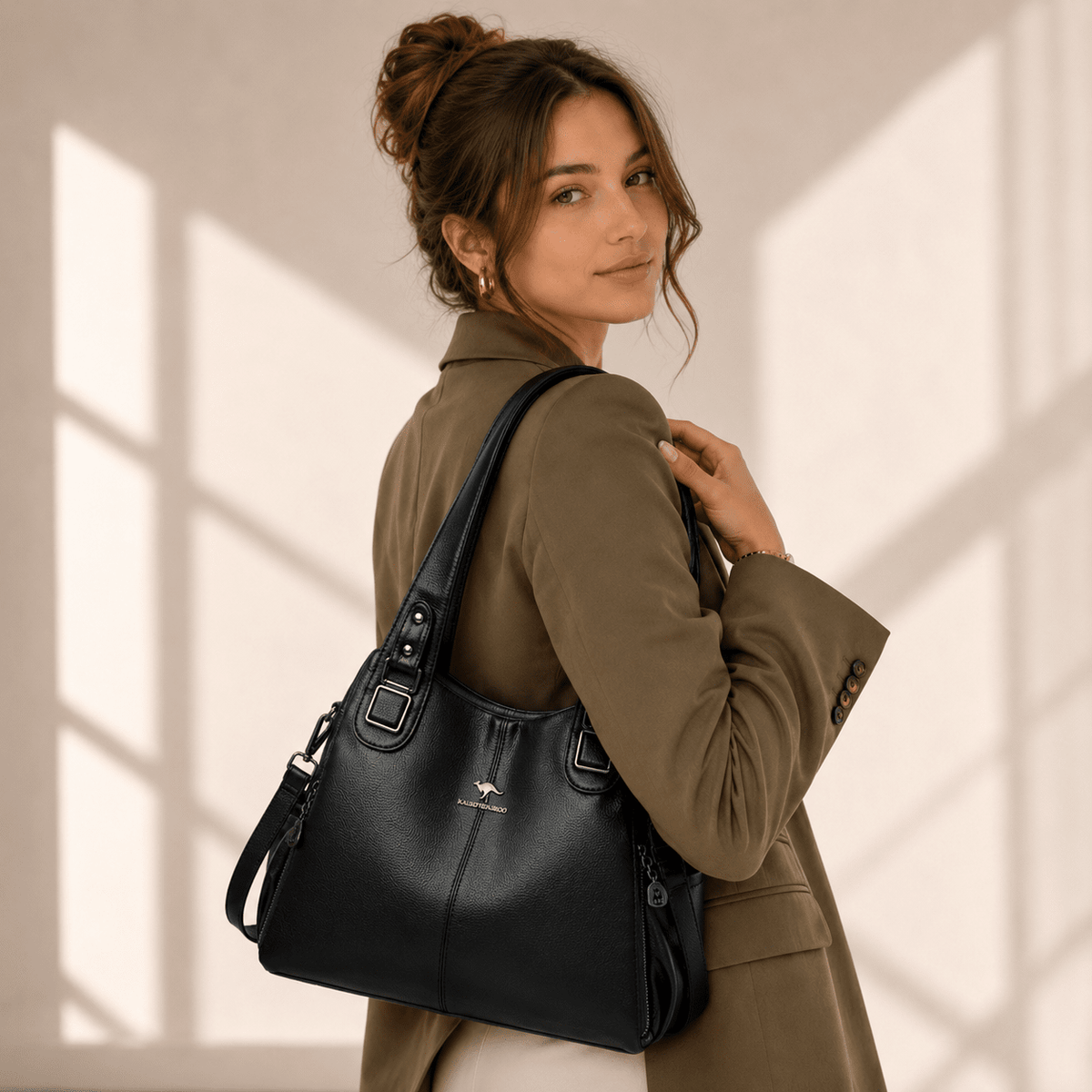 Women's Leather Handbag – Versatile, Elegant & Spacious | Emelinnie Women's Leather Handbag – Versatile, Elegant & Spacious | Emelinnie