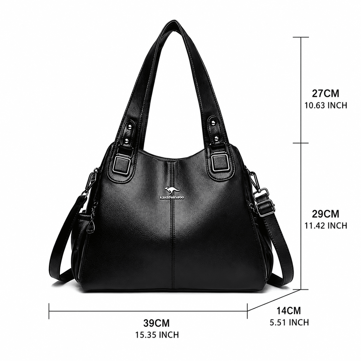 Women's Leather Handbag – Versatile, Elegant & Spacious | Emelinnie Women's Leather Handbag – Versatile, Elegant & Spacious | Emelinnie
