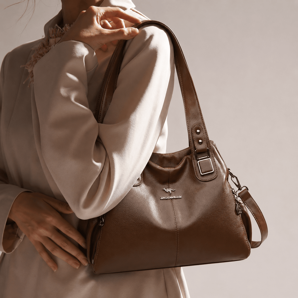 Women's Leather Handbag – Versatile, Elegant & Spacious | Emelinnie Women's Leather Handbag – Versatile, Elegant & Spacious | Emelinnie