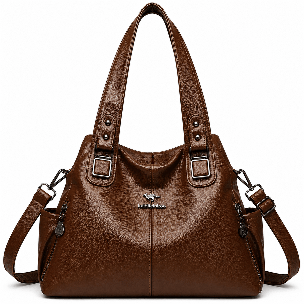 Women's Leather Handbag – Versatile, Elegant & Spacious | Emelinnie Women's Leather Handbag – Versatile, Elegant & Spacious | Emelinnie Brown