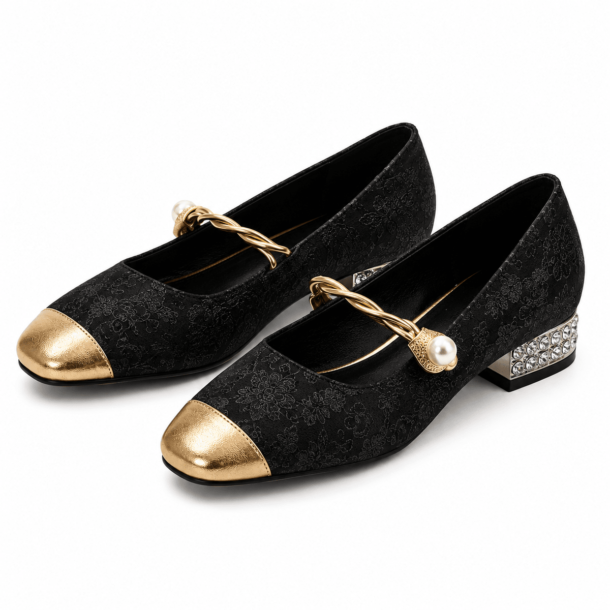 Women's Leather Mary Jane Flats – Elegant, Lightweight & Casual | Camillie Women's Leather Mary Jane Flats – Elegant, Lightweight & Casual | Camillie Black