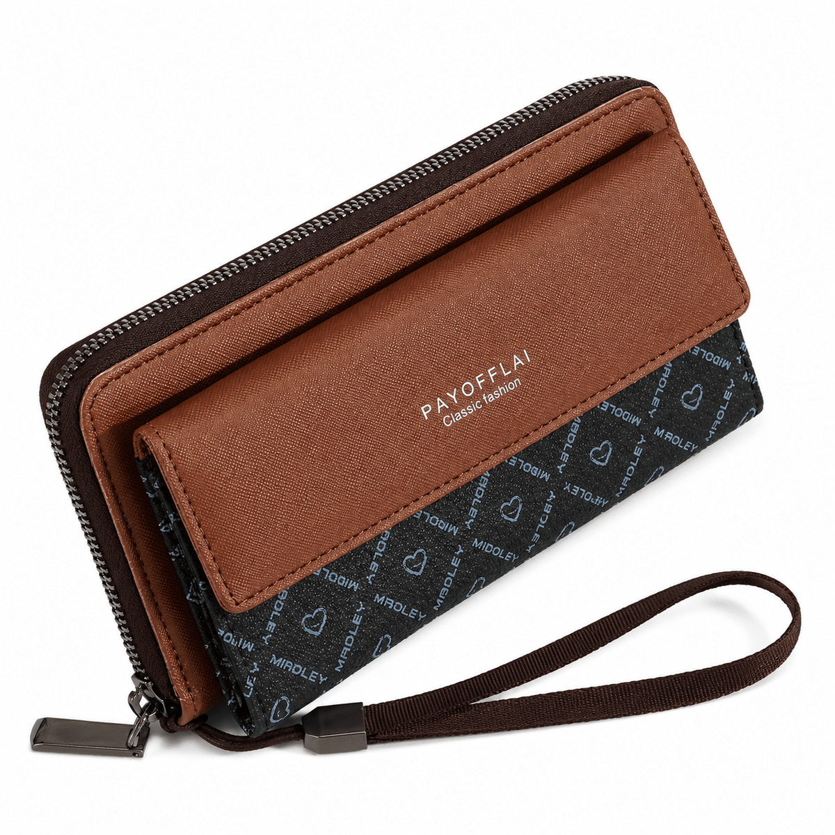 Women’s Leather Organizer Wallet – Vionelle Women’s Leather Organizer Wallet – Vionelle Black Elegance